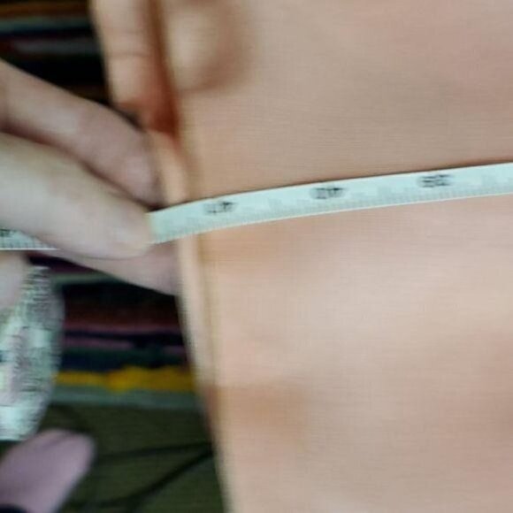 Vintage HandCrafted Pink Peach Lined Zippered Sleeveless Pleated Midi Sz S Dress - Picture 2 of 13